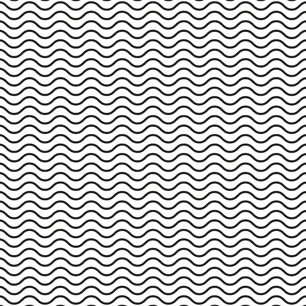 Patrón de ondas de belleza transparente simple ilustración vectorial EPS 10