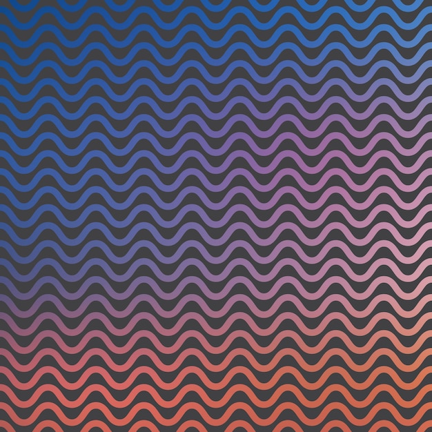 Patrón de ondas de degradado, fondo geométrico abstracto. ilustracion de estilo de lujo y elegante