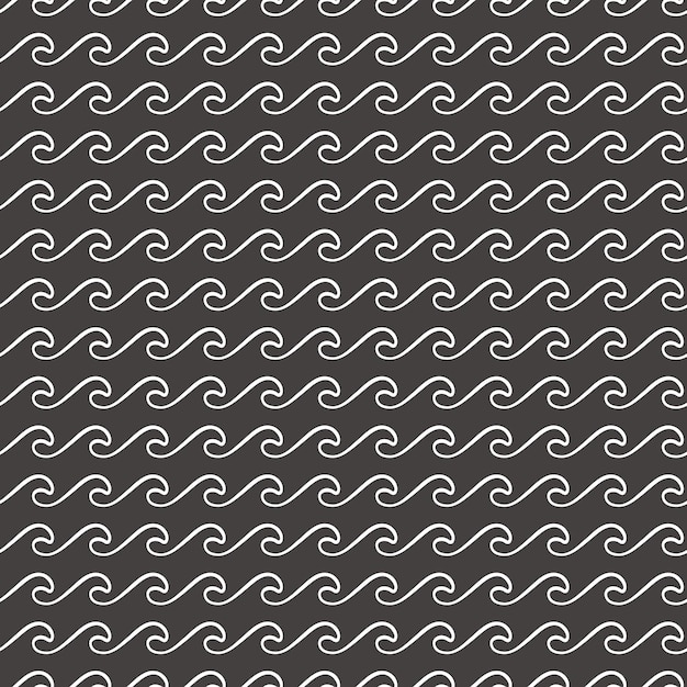 Patrón de ondas náuticas. Fondo geométrico abstracto. Ilustración de estilo elegante y de lujo.