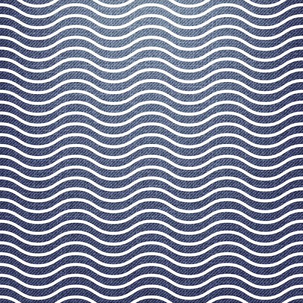 Patrón de ondas en textil, fondo geométrico abstracto. ilustración de estilo creativo y de lujo.