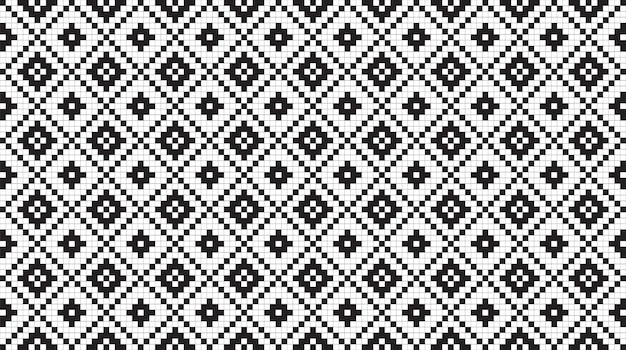 Patrón de ornamentación de punto cruzado vectorial de fondo