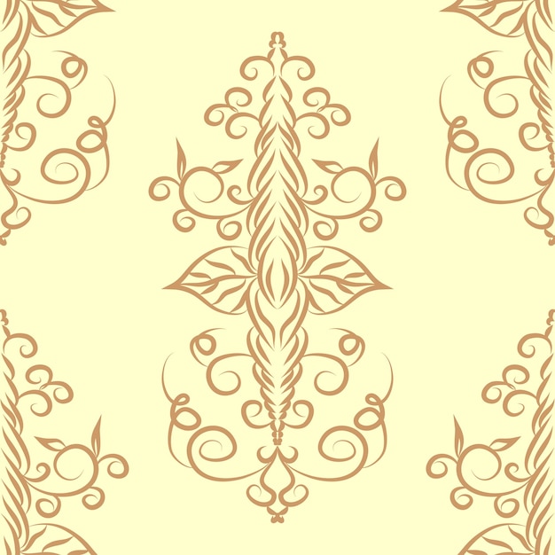 Patrón ornamental sin costuras