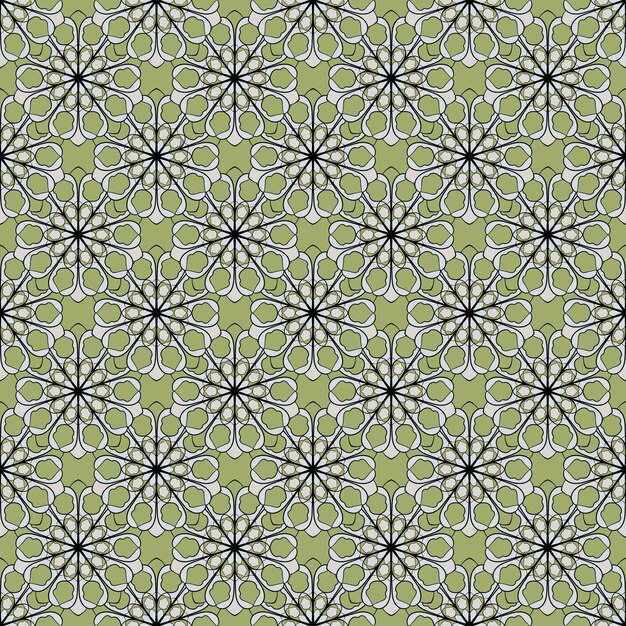 Patrón ornamental decorativo Fondo vectorial Textura gráfica para diseño de superficie de álbum de recortes web
