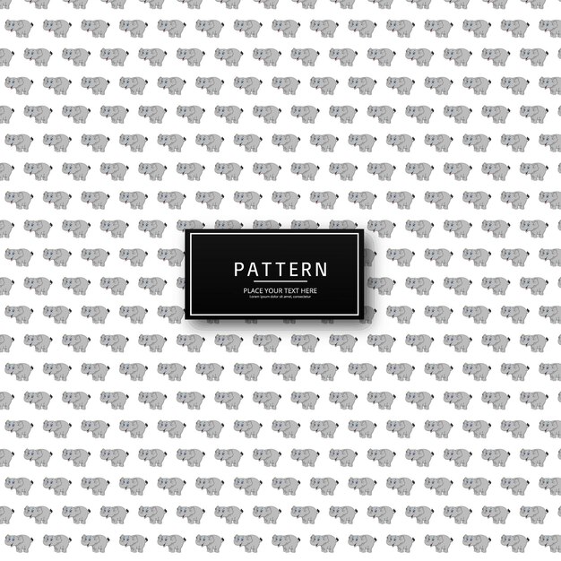Patrón ornamental de hojas de colores