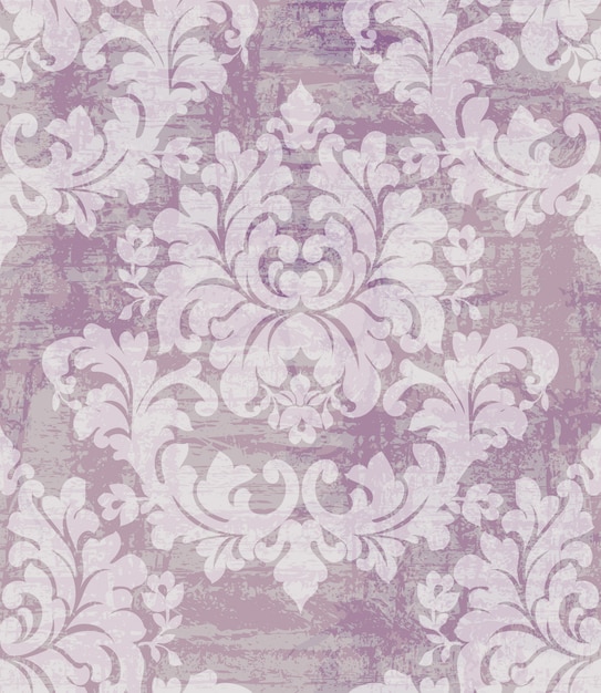 Patrón de ornamento de Damasco