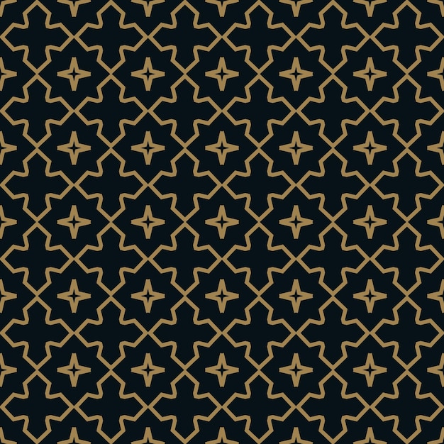 Patrón de ornamento de línea elegante de patrones sin fisuras para papel tapiz de fondo, envoltura de embalaje de impresión textil, etc.