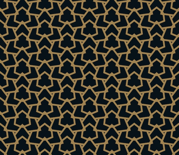 Patrón de ornamento de línea elegante de patrones sin fisuras para papel tapiz de fondo, envoltura de embalaje de impresión textil, etc.