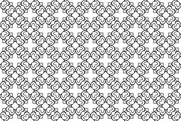 Patrón de ornamento de Mandala. Elementos decorativos vintage