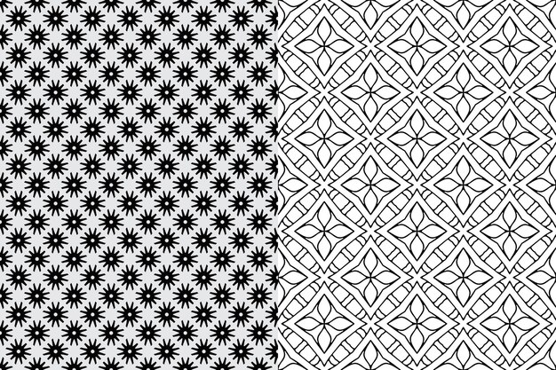 Patrón de ornamento de Mandala. Elementos decorativos vintage