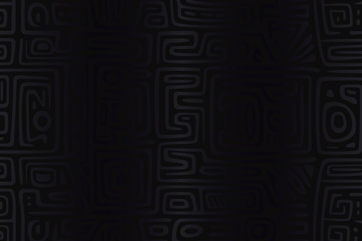 Vector patrón oscuro único para el fondo
