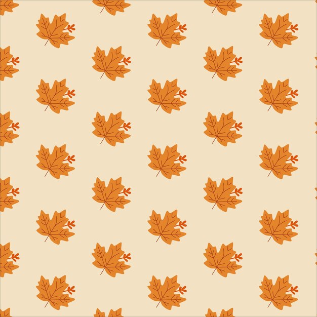 Patrón de otoño Patrón de Acción de Gracias El patrón de los elementos de otoño