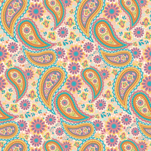 Patrón de paisley bandana