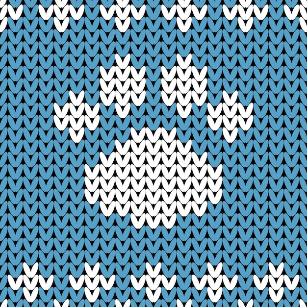 Patrón de pata de perro de punto abstracto. Textura de punto Winer para año nuevo, papel de regalo de feliz navidad.