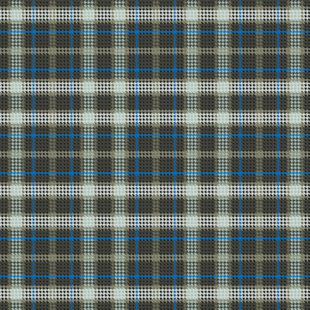 El patrón de la pata de perro de Tartan sin costura 126