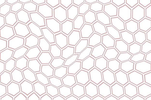 un patrón del patrón hexagonal sobre un fondo blanco