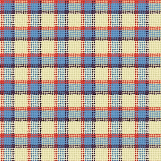 Vector el patrón de la perra de tartan sin costura 108