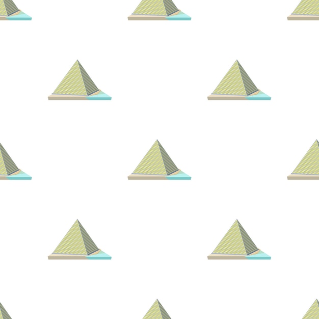 Patrón de pirámide del Louvre textura de fondo sin costuras repetir papel tapiz vector geométrico