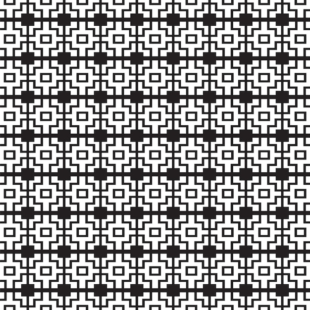 Patrón de píxeles aleatorios oscuros elemento de diseño de ilustración vectorial monocromática y Pixel Seamless