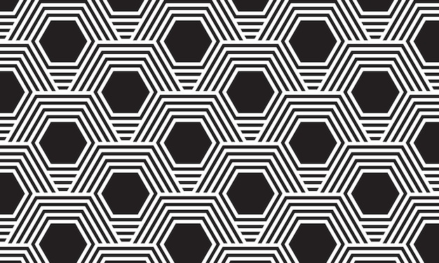 Patrón de polígono sin costuras vectorial de fondo