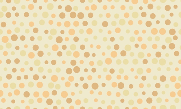Patrón punteado sin costuras con círculos coloridos ideal para telas textiles papel tapiz o fondos abstractos Un diseño geométrico de moda para decoración creativa