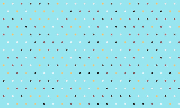 Patrón punteado sin costuras con círculos coloridos ideal para telas textiles papel tapiz o fondos abstractos Un diseño geométrico de moda para decoración creativa