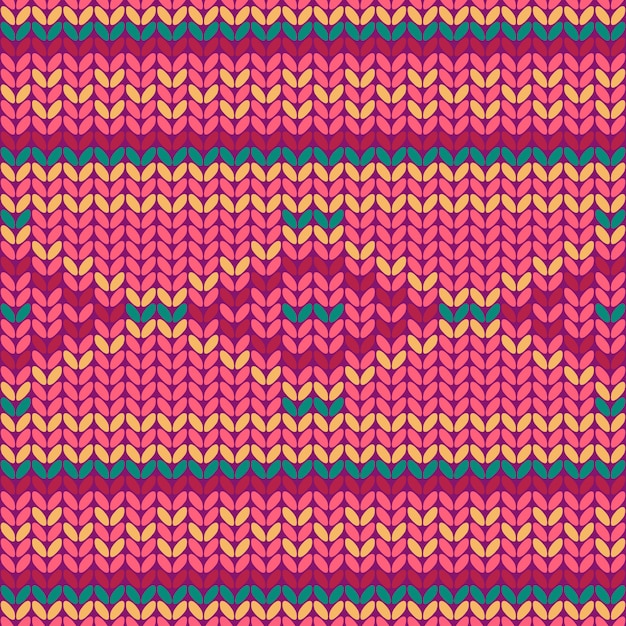 Patrón de punto sin costuras. Textura de punto.
