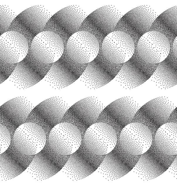Patrón de puntos sin costura EPS 10 Ilustración vectorial Puntos abstractos sin costura