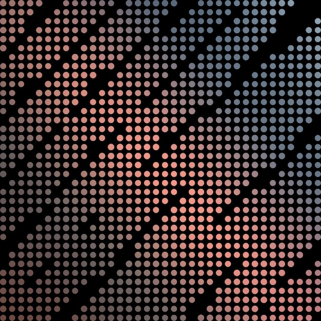 Patrón de puntos degradados, fondo geométrico abstracto. Ilustracion de estilo de lujo y elegante