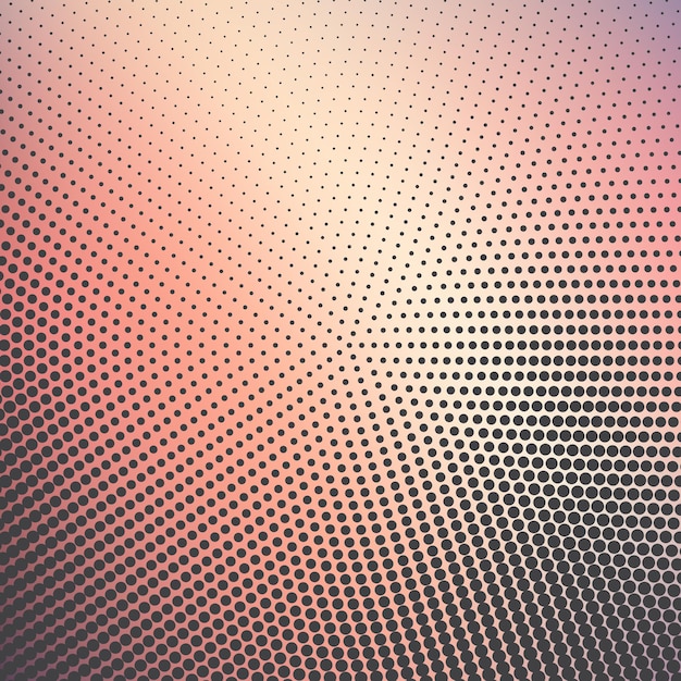 Patrón de puntos degradados, fondo geométrico abstracto. ilustracion de estilo de lujo y elegante