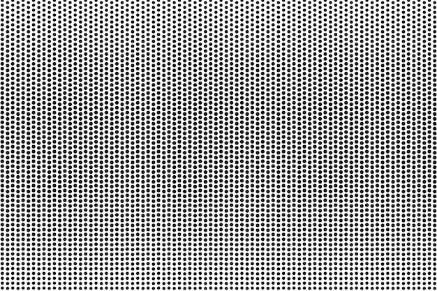 Patrón de puntos de fondo en blanco y negro