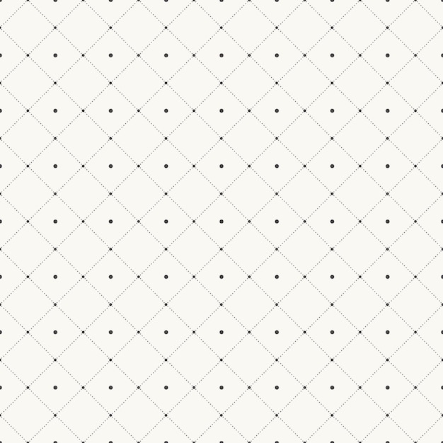 Patrón de puntos geométricos elegante y de lujo. Ilustración de cuadrícula simple geométrica