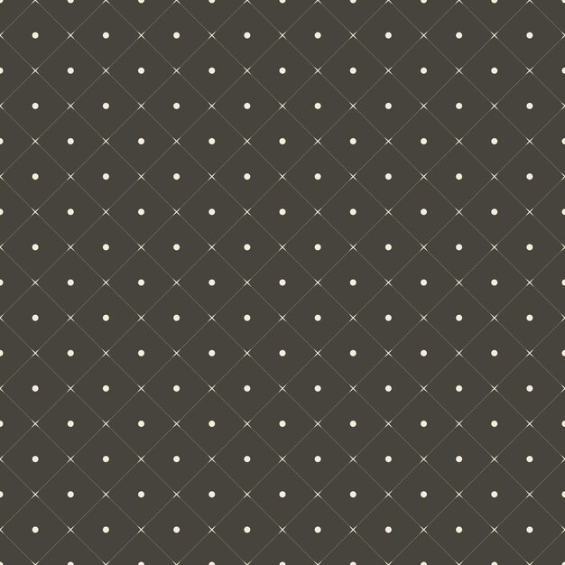 Patrón de puntos geométricos elegante y de lujo. Ilustración de cuadrícula simple geométrica
