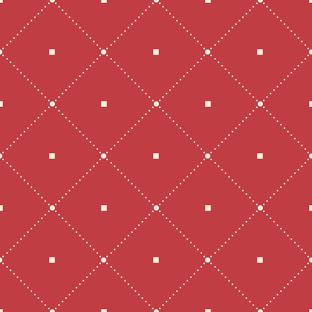 Patrón de puntos geométricos elegante y de lujo. Ilustración de cuadrícula simple geométrica