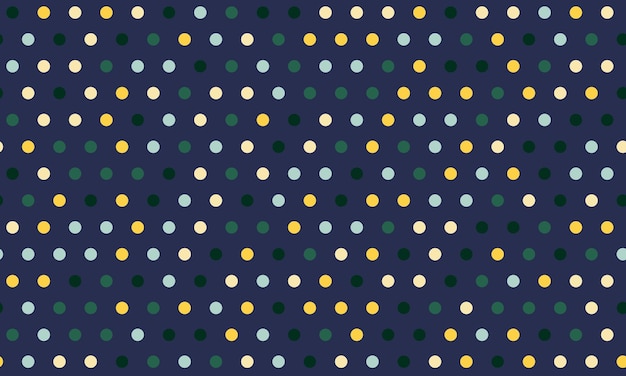 Patrón de puntos geométricos con manchas coloridas perfecto para impresiones textiles de papel tapiz sin costuras y fondos de carteles modernos con un toque abstracto
