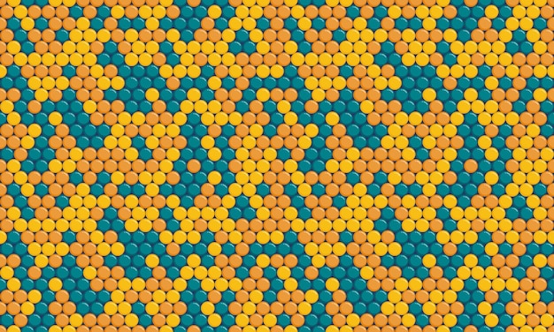 Patrón de puntos geométricos con manchas redondas perfecto para fondos abstractos papeles de pared sin costuras o impresiones textiles Un diseño de moda y creativo para la decoración moderna