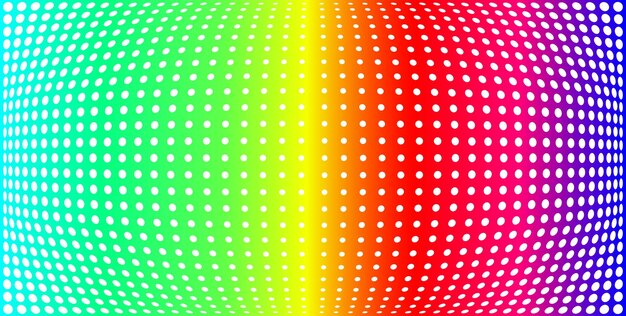 patrón de puntos de medio tono aislados en el fondo de gradiente