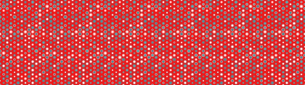 Patrón de puntos polca vectorial con formas redondas abstractas Ideal para diseños textiles, papeles de pared sin costuras o fondos de carteles de moda con un estilo geométrico minimalista