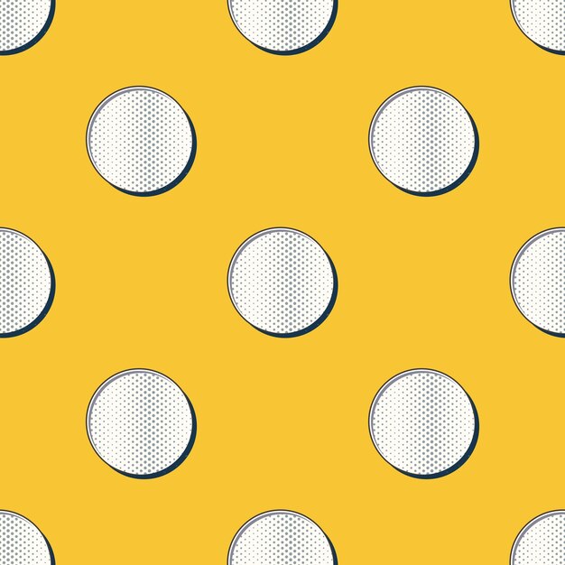 Patrón de puntos retro, fondo geométrico abstracto en estilo años 80, 90. Ilustración simple geométrica