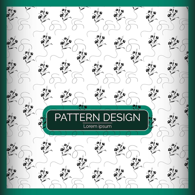 un patrón que dice diseño de patrón en él