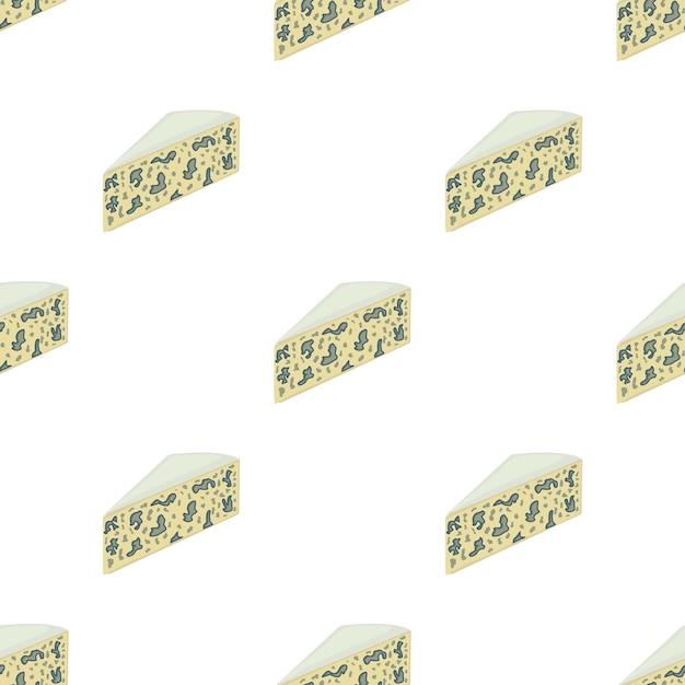 Patrón de queso azul textura de fondo sin costuras repetir papel tapiz vector geométrico