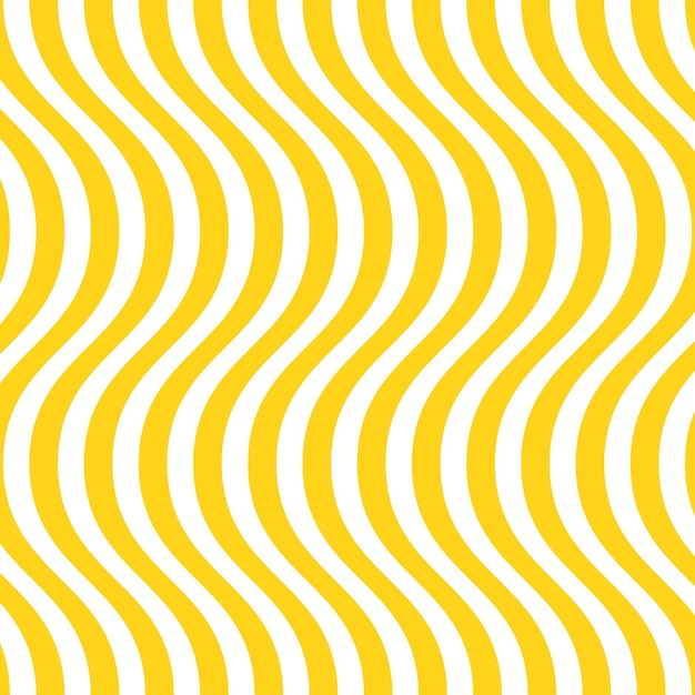 un patrón de rayas amarillas y blancas con las palabras "quot" dibujadas a mano en un círculo amarillo