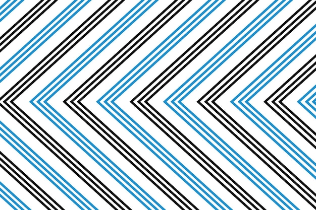 un patrón de rayas azules y blancas con las letras en zigzag en él