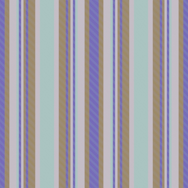 Patrón de rayas sin costuras de textura vertical de tela con líneas textiles vectoriales de fondo