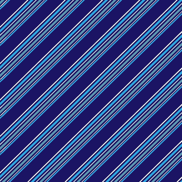 Patrón de rayas diagonales azules y blancas