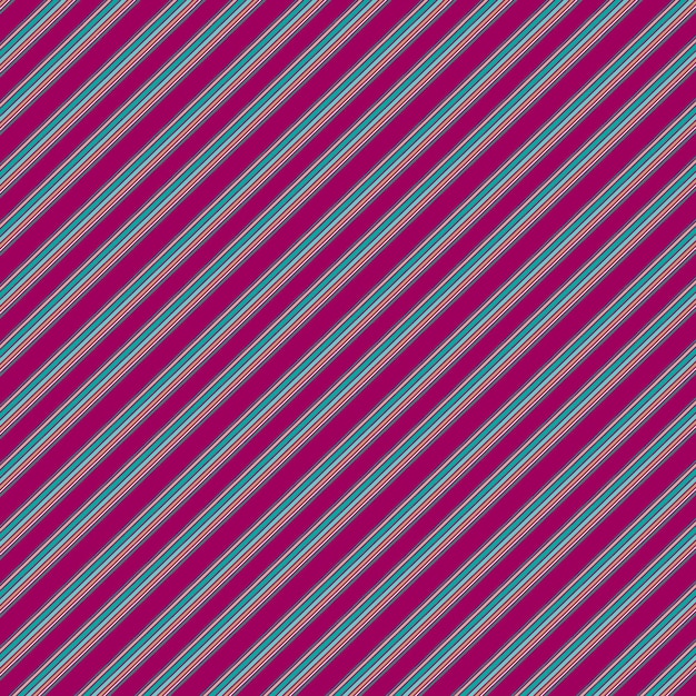 Patrón de rayas diagonales rosadas y azules