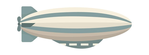 Patrón de rayas dirigible ilustración vectorial