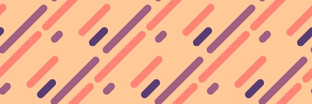 Patrón a rayas de inspiración retro con líneas en negrita y diseño colorido Ideal para impresiones textiles modernas papel tapiz o fondos vectoriales abstractos