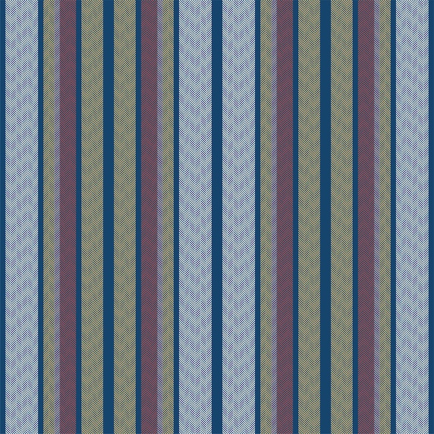 Patrón de rayas de líneas verticales en azul Textura de tela de fondo de rayas vectoriales Línea de rayas geométricas Diseño abstracto sin costuras