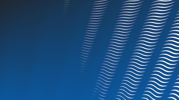 Patrón de rayas de onda azul oscuro fondo abstracto