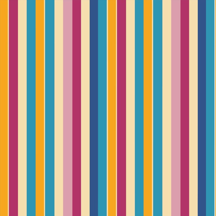 Vector un patrón a rayas con rayas de diferentes colores